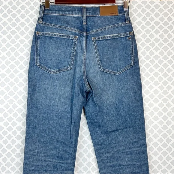 NWOT Madewell The Perfect Vintage Full-Length Jean in Sanderson Wash - Picture 6 of 13
